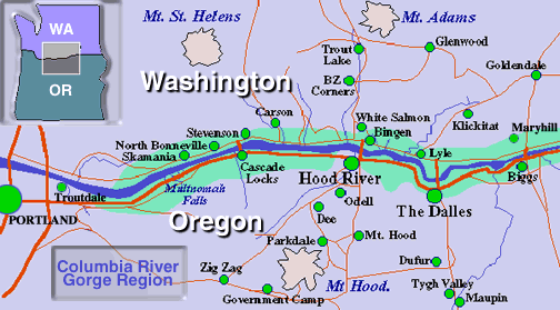 hood river map